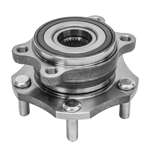 Image of Detroit Axle - 2pc Front Wheel Bearing Hubs for Nissan Rogue 2014-2023, Qashqai 2017-2018, Rogue Sport 2017-2022, Pair Wheel Bearing and Hubs Assembly Replacement