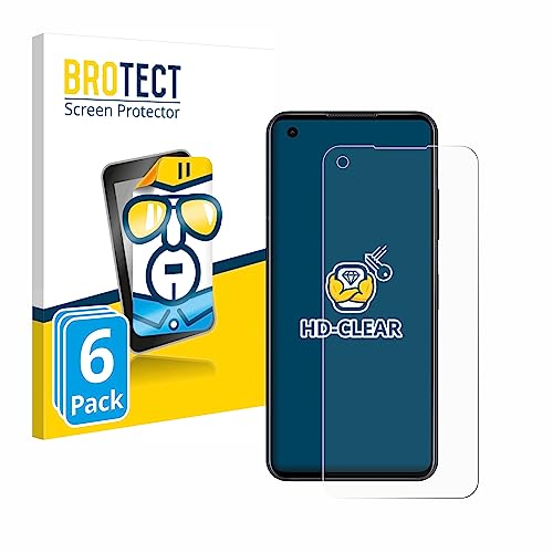 BROTECT 6 Stück Schutzfolie für ASUS ZenFone 10 Bildschirmschutz Folie Made in Germany, Ultra-Klar