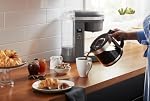 KitchenAid 12 Cup Filter Coffee Machine with Spiral Shower, Matte Charcoal Grey, KCM1208DG