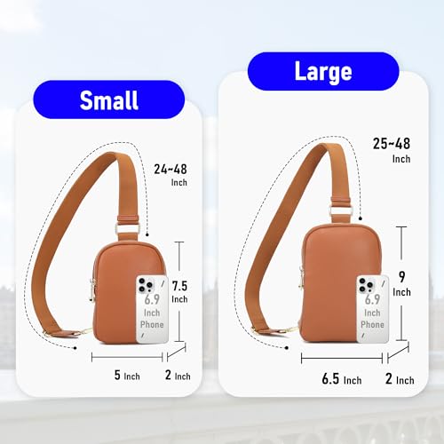 Image of INICAT Lightweight Small Crossbody Sling Bag for Women | Mini Travel Purse,Multi-pocket with Card Slots,Durable Vegan Leather,Everyday Carry