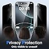 JETech Sichtschutz für iPhone 16 Pro 6,3 Zoll, Anti-Spy Gehärtete Glas Schutzfolie mit Einfachem Installationswerkzeug, 2 Stück #2