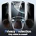 JETech Privacy Screen Protector for iPhone 17 / iPhone 16 Pro 6.3-Inch, Anti-Spy Tempered Glass Film with Easy Installation Tool, 2-Pack