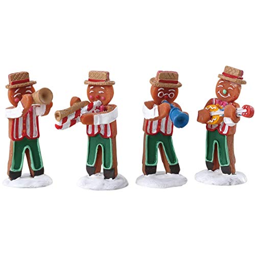 Lemax Gingerbread Jazz, Set of 4 by Lemax - Used condition - US$5.97