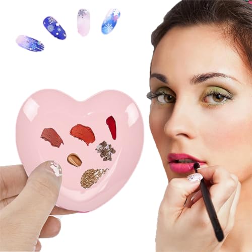 Paleta para arte de uñas y maquillaje en acero inoxidable miniatura 4