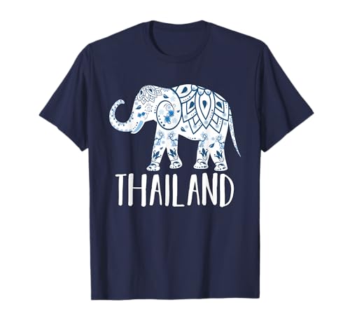 Camisa de recuerdo de elefante de Tailandia Camiseta