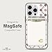 Coach Magnetic Phone Wallet / Card Holder - Compatible with MagSafe Phones and Cases - Chalk
