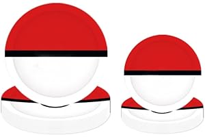 32Pcs Pokemon Plates and Napkins