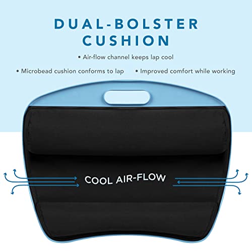 Lapgear Basic Lap Desk With Device Ledge And Cushion - Alaskan Blue - Style No. 44303 #TOP3