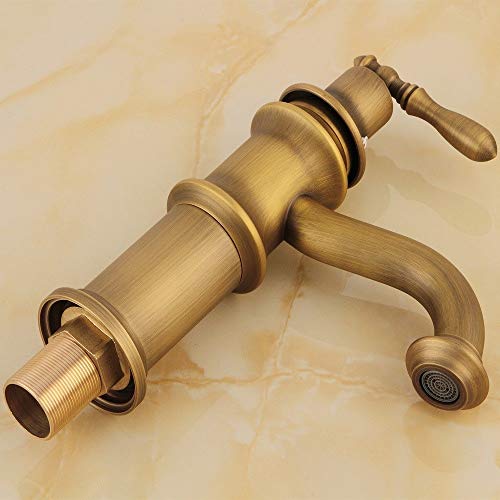Robinet mitigeur de salle de bains rétro pour un lavabo vintage
