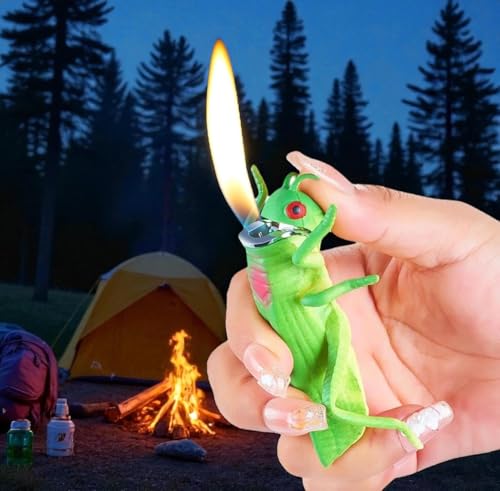 Encendedor NIVEK Novelty Forma Saltamontes Recargable miniatura 2