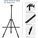Artify 73 Inches Double Tier Easel Stand, Adjustable Height from 22-73”, 3 in 1, for Painting and Display with a Carrying Bag, 1PACK
