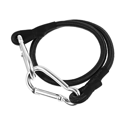 Cordes élastiques pour bagages avec mousquetons réglables Abaodam pour le camping et vélo