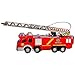 Vokodo Fire Truck Toy Rescue with Shooting Water, Lights and Sirens Sounds, Extending Ladder and Water Pump Hose, Bump and Go Action