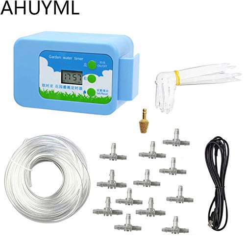 kingpo Self Watering System,Automatic watering device,DIY micro-drip irrigation system,intelligent controller,water pump button type flower sprayer