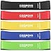 Resistance Bands for Working Out, Exercise Bands Resistance Bands Set with 5 Resistance Levels, Latex Loop Bands for Women Men, Workout Bands for Legs, Glutes, Strength Training, Yoga, Home Gym