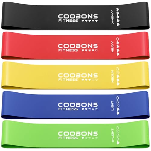 Resistance Bands for Working Out, Exercise Bands Resistance Bands Set with 5 Resistance Levels,...