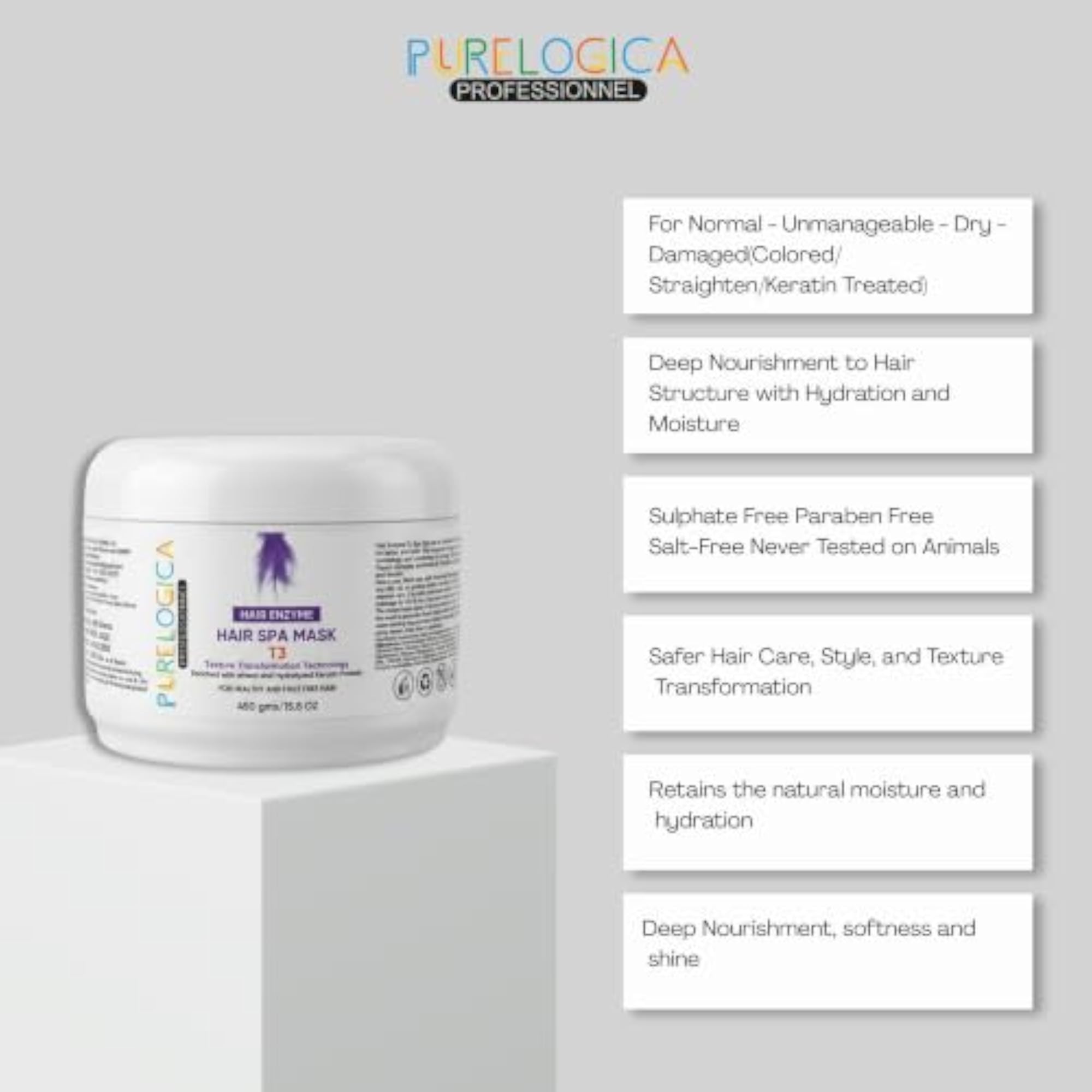 Hair Spa Mask for Men and Women, 450 gm