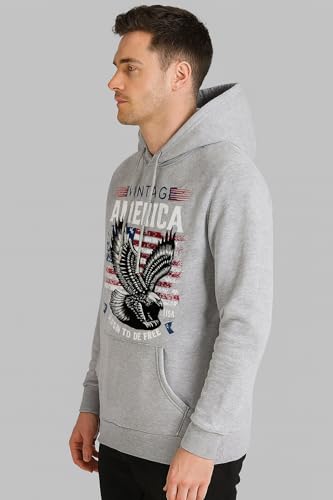 Image of GYRFALCON Solid, Regular Fit, Cotton Fleece Blend, Hooded Sweatshirt Pullovers for Men & Women(Pack of 1)