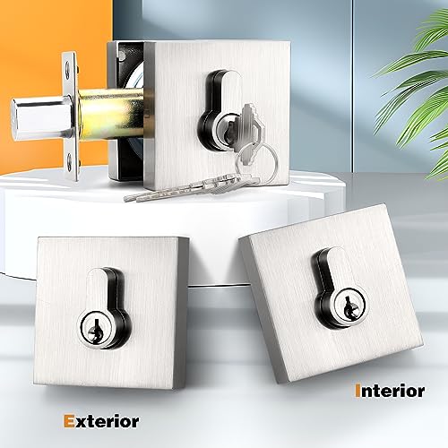 Verrou dormant double cylindre pour sécuriser porte extérieure - 3