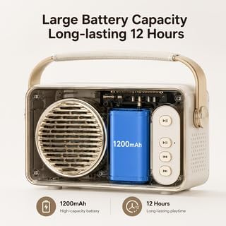 Wireless Bluetooth Speaker 360 Surround Portable - 2