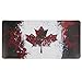 Produktbild Maple Leaf Pattern PU-Mousepad, Schreibtischunterlage-Schutz rutschfeste, wasserdichte, Langlebige Gaming-Mausmatte für das Heimbüro(350 * 700 * 2mm)