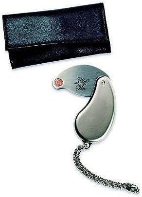 Clef du Vin Pocket Wine Aging Key Wine Age Tool w/ Leather Holster