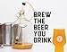 Craft A Brew - Hefeweizen - Beer Making Kit - Make Your Own Craft Beer - Complete Equipment and Supplies - Starter Home Brewing Kit - 1 Gallon