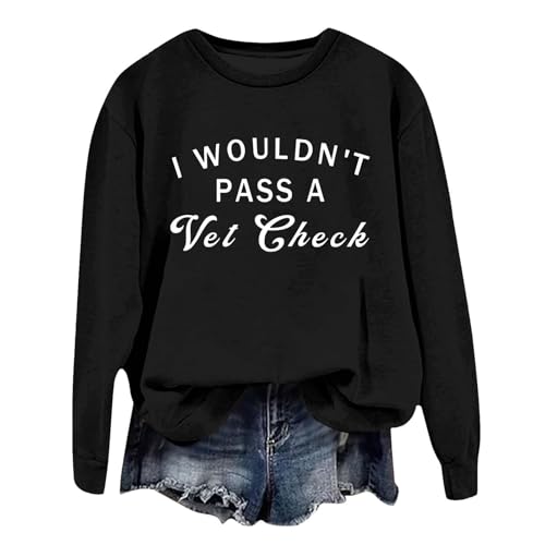 Generisch Sudadera para mujer con texto en alemán «Statement» – Jersey con cuello redondo y estampado «I'm The Catch» | Camiseta informal de manga larga para el tiempo libre y la vida, Estilo S02