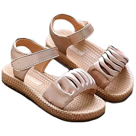 Baby Shoes Fashion Princess Shoes Female Baby Sandals Summer Soft-Soled Non-Slip Baby Female Toddler Shoes Fit Baby Water Shoes (Color : Pink Size : 19cm) (Pink 17.5cm) Cover