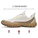 Kricely Barefoot Shoes Men Comfortable Wide Toe Box Zero Drop Trail Running Shoes Non-Slip Minimalist Gym Shoe Mens Weightlifting Cross Training Sneakers Beige Size 11