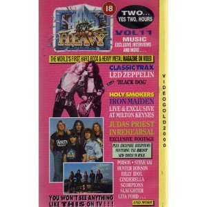 Videocasetera Hard'n'heavy Vol 11 coleccionismo musical de culto
