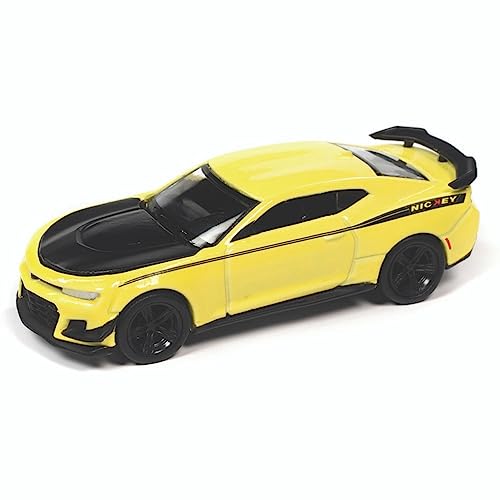 2019 Chevy Camaro Nickey ZL1 1LE Modelo Escala 1/64 miniatura 1