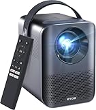 ETOE Smart Projector 1080P with Android TV 10.0, Netflix-Certified, 5G WiFi Bluetooth, Wireless Chromecast, Movie Projector Compatible with iOS/Android/HDMI/Fire TV stick - D2 Pro