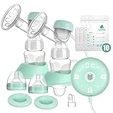 Fortschrittliche Technologie: 2 Modi, Massagemodus und Absaugen. Die Mikrocomputertechnologie simuliert den Saugrhythmus des Babys, die Milchpumpe ermöglicht ein schmerzfreies Abpumpen und lässt Müttern sich wohl fühlen. Lictin Milchpumpe hat ein Betriebsgeräusch von nur 35dB bis 50dB, geräuscharm, vibrationsarm, komfortabler zu bedienen.