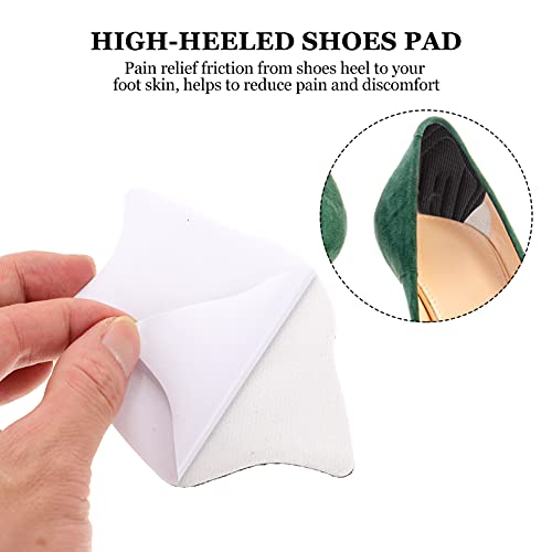 DOITOOL 3 Pares Heel Cushion Pads Auto- Adesivo Sapato Insere Liners para Um Pouco Maior Sapatos Cui