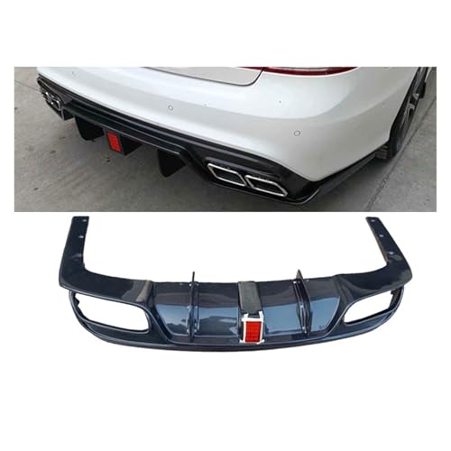 Spoiler difusor de parachoques de carbono para Mercedes W207 Coupé 2