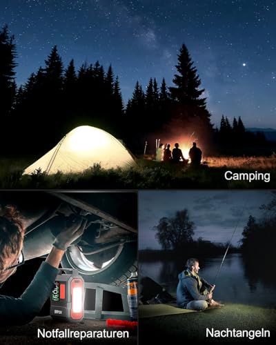 Smart-Klemmen angeschlossen an leeren PKW-Akku - Detailansicht von BRPOM 8000A Starthilfe Powerbank Test 2026 – Dealfoxx.de