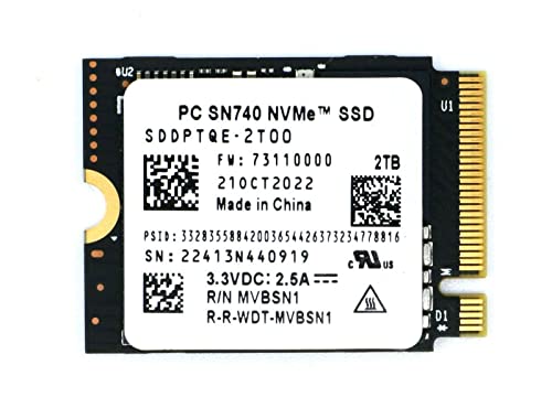 【新品】WD PC SN740 NVMe SSD M.2 2230 2TB 415prcbeEmL.jpg
