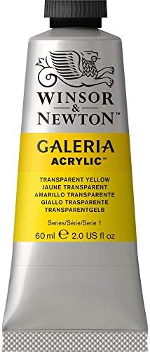 Winsor & Newton SG Education GAL 2120644 Full Range of Galeria Acrylic, 60 mL Tube, Titanium White