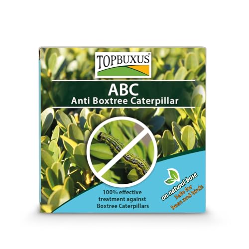 TOPBUXUS ABC - Anti Box Tree Caterpillar - 15g treats 150m2 Buxus - Biological - Safe for Bees & Birds