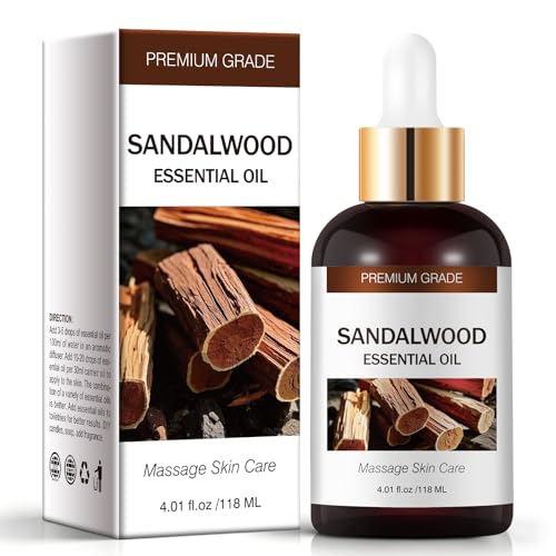 Aceite Esencial de Sándalo 100% Natural para Aromaterapia 4 Fl Oz miniatura 1