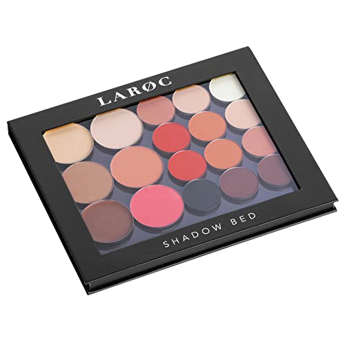 LaRoc Pan Bed Magnetic Palette - Versatile Empty Makeup Palette for Eyeshadow, Blush, Lipstick & More - Create Your Own Unique, Travel-Friendly Makeup Palette Organiser - Medium - Image 8