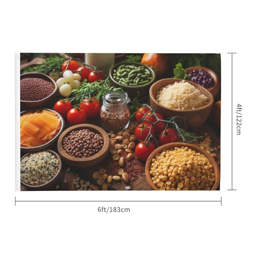 Drapeau de maison double face résistant et durable toutes saisons