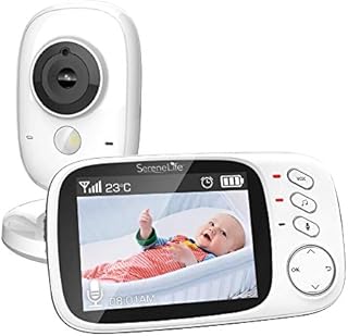 Video Baby Monitor Long Range - Upgraded 850’ Wireless Range, Night Vision, Temperature