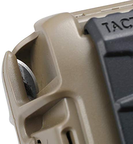Atwood Rope Mfg Tactical 550 Paracord Parachute Cord Rope Dispenser 50Ft Spool Trd | Cutting Blade, Belt Clip, Cord Grip, View Port, Integrated Ruler (Fde) #TOP1