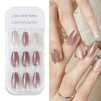 ネイルチップ・付け爪 press ons Amazon | 【キスニューヨーク正規店】 30枚入り ネイル チップ