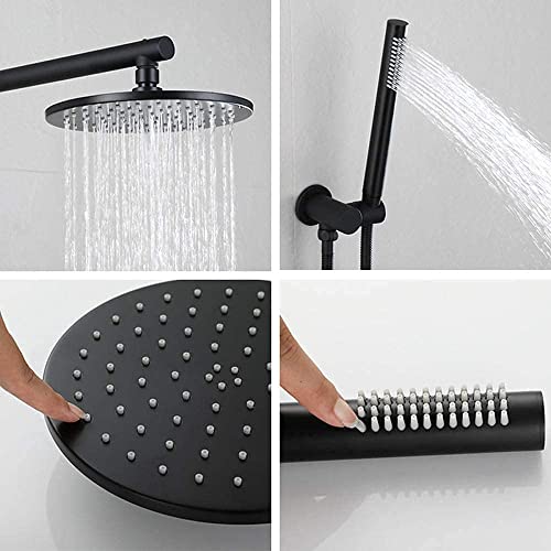Mélangeur de pluie ensemble de douche avec jet enveloppant et commande intuitive