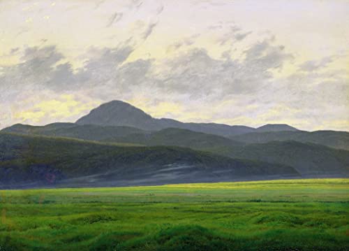 Affiches et gravures Friedrich paysage de montagne toile moderne salon