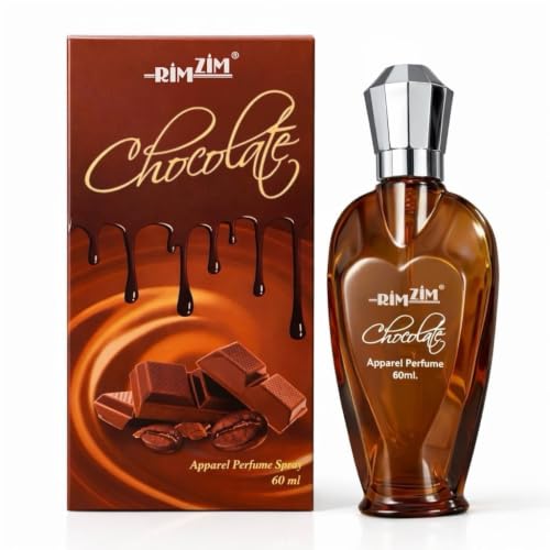 Image of RIM ZIM Chocolate Perfume | Unisex For Men and Women | Elegant 60ml | Long Lasting Fragrance | Perfect | For all occasions | Notes of Cocoa, Vanilla Flower, Hazelnut, Vanilla Bean | Sweet | Best gift for men and women | EDP Eau De Parfum