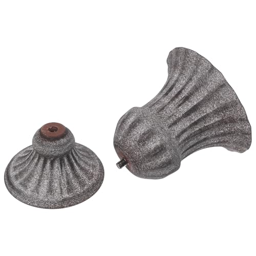 LIFKOME Florero Cementerio de Hierro Resistente la Intemperie Jarrón Urna para Flores Artificiales y Naturales Decoración Exterior Interior para Tumbas y Eventos Diseño Clásico y Duradero